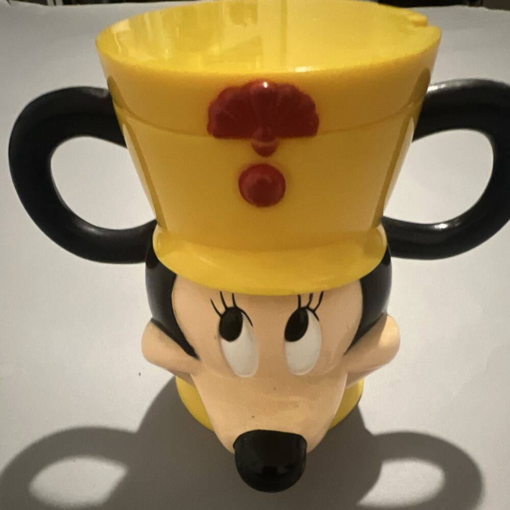 Disney Minnie Mouse Yellow Hat Mug Disney On Ice Collectible